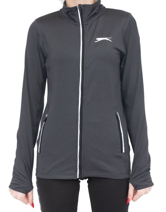 'SLAZENGER Ashford Zip Thru Charcoal