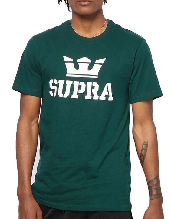 'SUPRA Above Regular Tee Evergreen