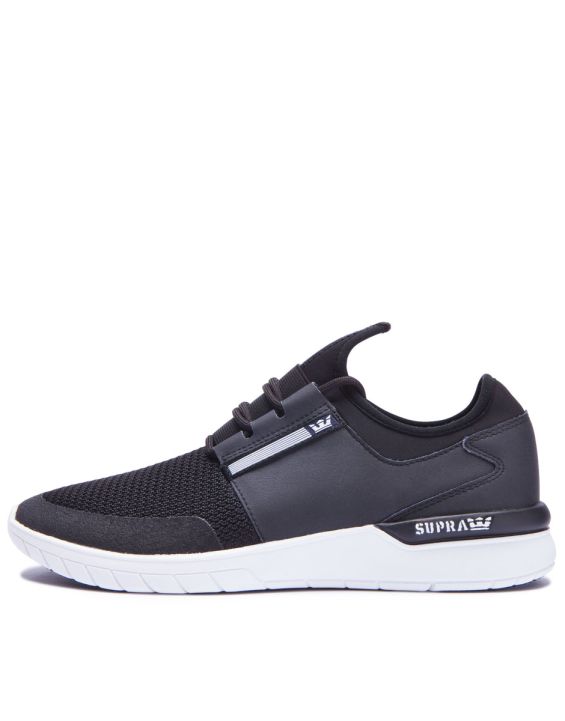 'SUPRA Flow Run Black White