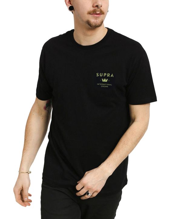 'SUPRA Trademark Tee Black
