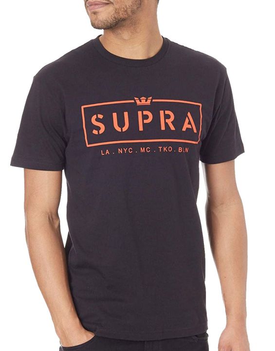 'SUPRA We are Supra Tee Black