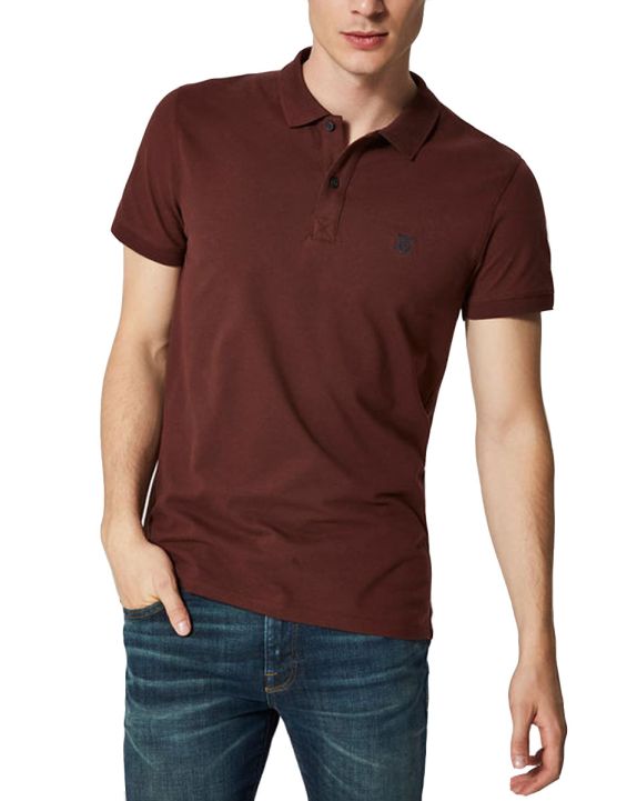 'SELECTED Basic Polo Choco