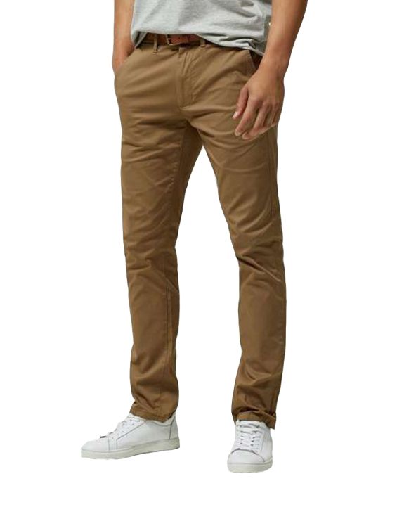 'SELECTED Slim Fit Chinos Beige