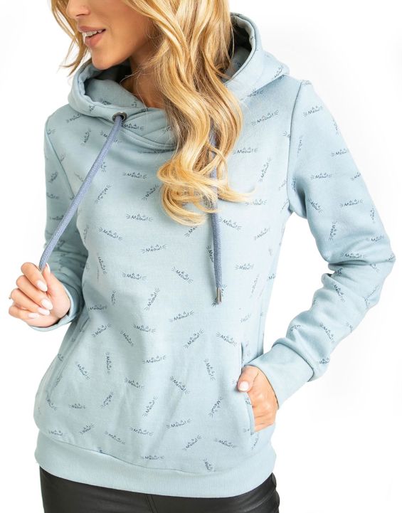 'STITCH&SOUL Meow Hoodie Blue