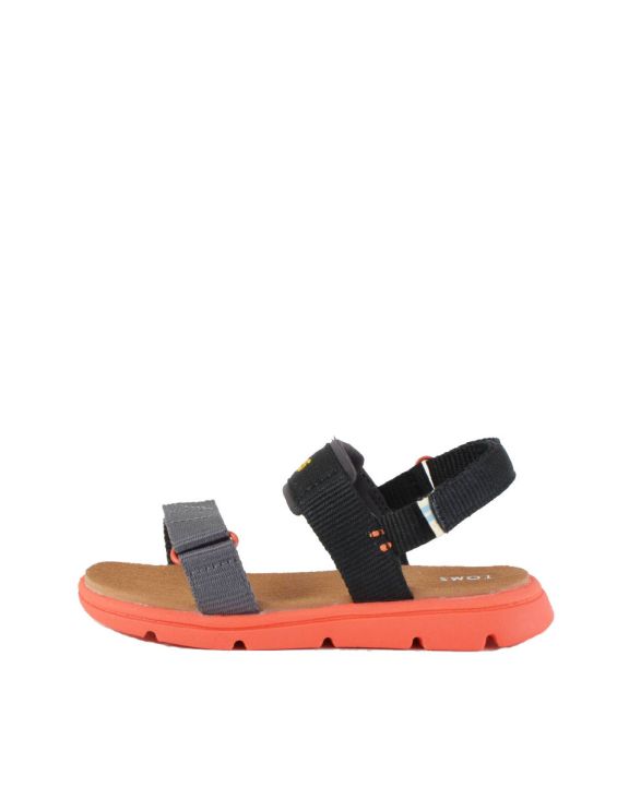 'TOMS Solid Webbing Sandal Black