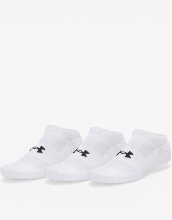 'UNDER ARMOUR 3-Packs Performance Cotton Socks White
