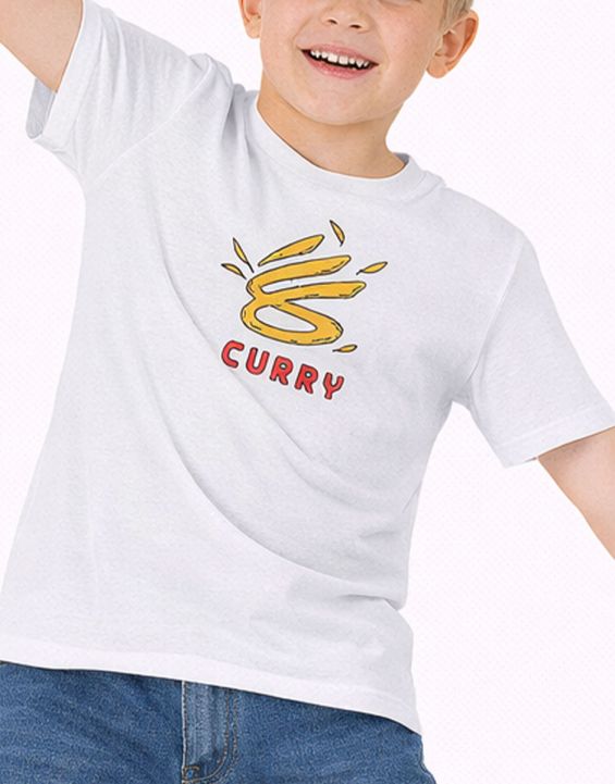 'UNDER ARMOUR x Curry Sesame Street Big Bird Tee White
