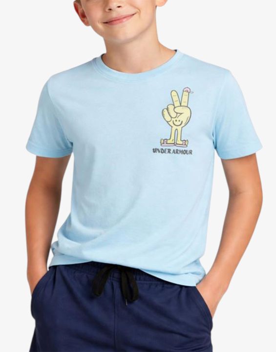 'UNDER ARMOUR Peace Love Tee Blue