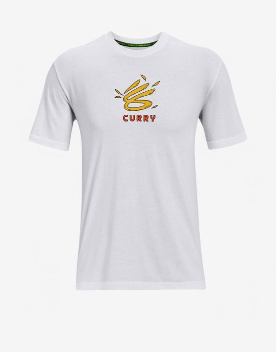 'UNDER ARMOUR x Curry Sesame Street Big Bird Tee White