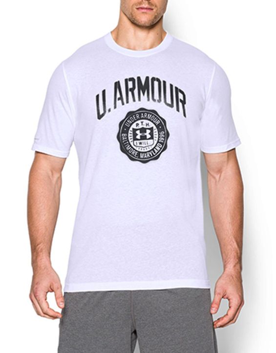 'UNDER ARMOUR 20th Stenciled College Tee