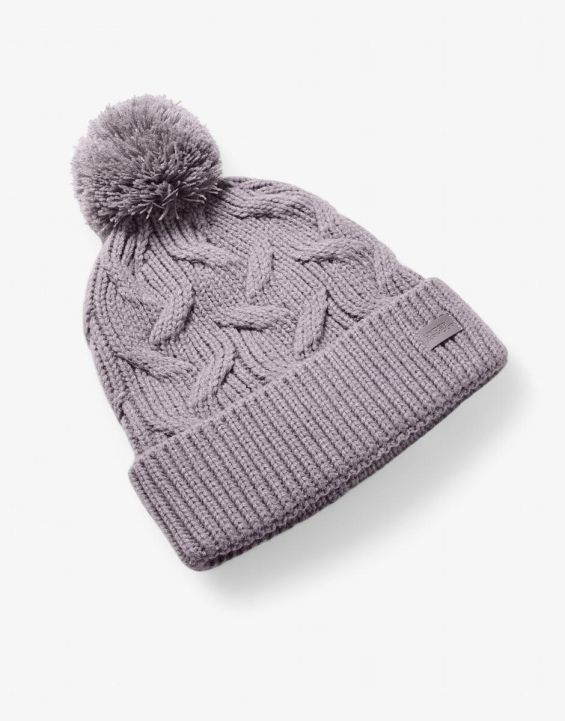'UNDER ARMOUR Around Town Pom Beanie Purple