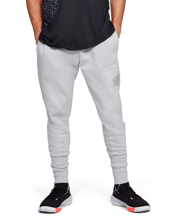 'UNDER ARMOUR Baseline Fleece Jogger Grey