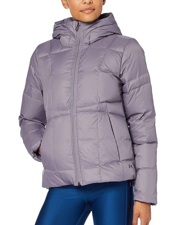 'UNDER ARMOUR Down Hooded Jacket Grey