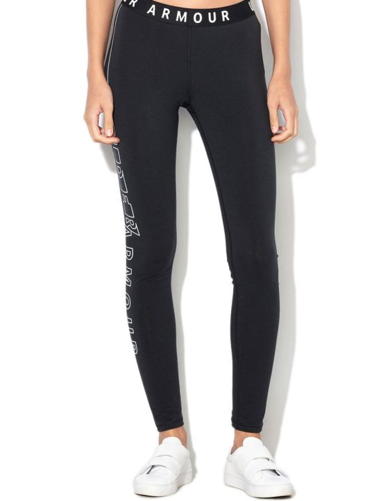 'UNDER ARMOUR Favorite Graphic Leggings Black