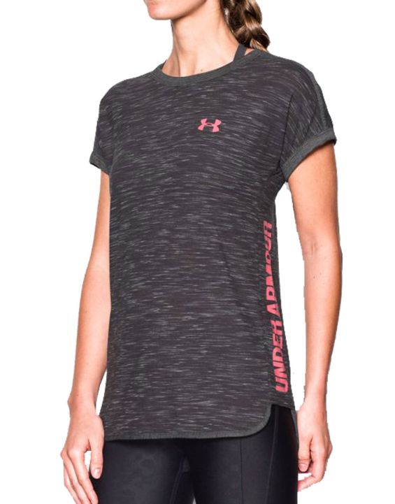 'UNDER ARMOUR Mesh Inset Wordmark Tee