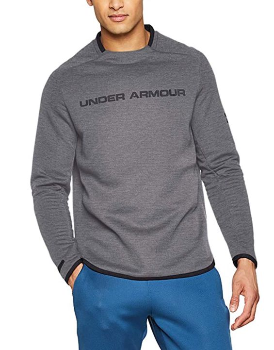 'UNDER ARMOUR Move Light Graphic Crew Grey