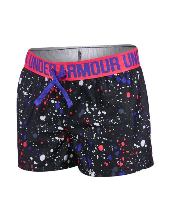 'UNDER ARMOUR Printed Play Up Short Black