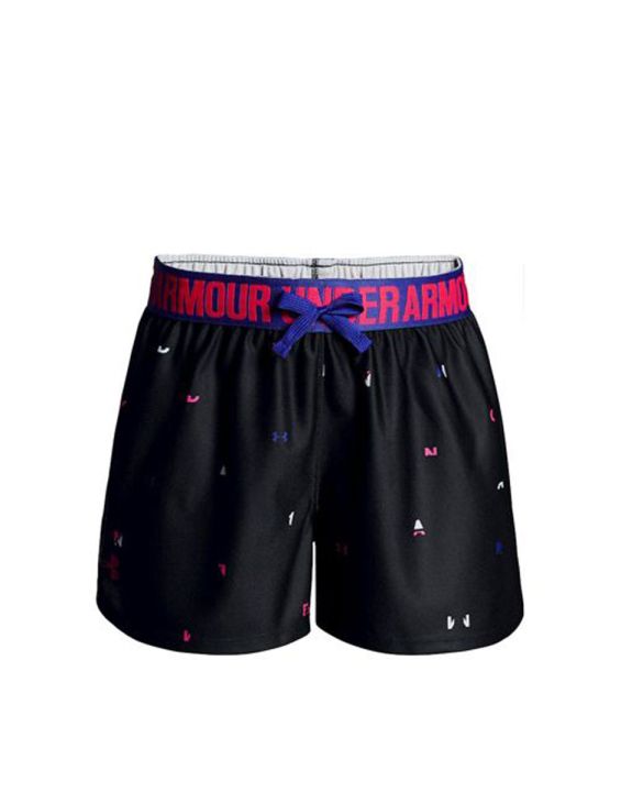 'UNDER ARMOUR Printed Play Up Short Black