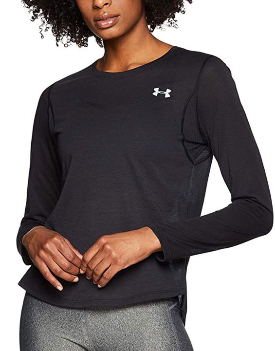 'UNDER ARMOUR Streaker 2.0 Running Long Sleeve Shirt Black