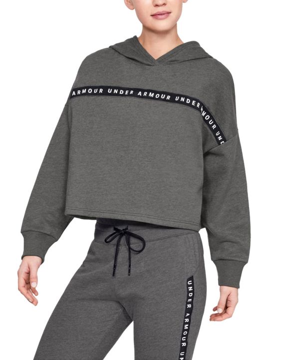 'UNDER ARMOUR Taped Fleece Hoodie Grey