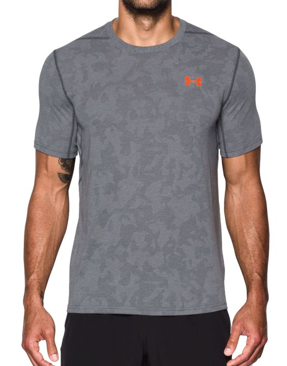 'UNDER ARMOUR Threadborne Elite Fitted Tee Grey