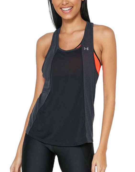 'UNDER ARMOUR Threadborne Fusion Tank Black