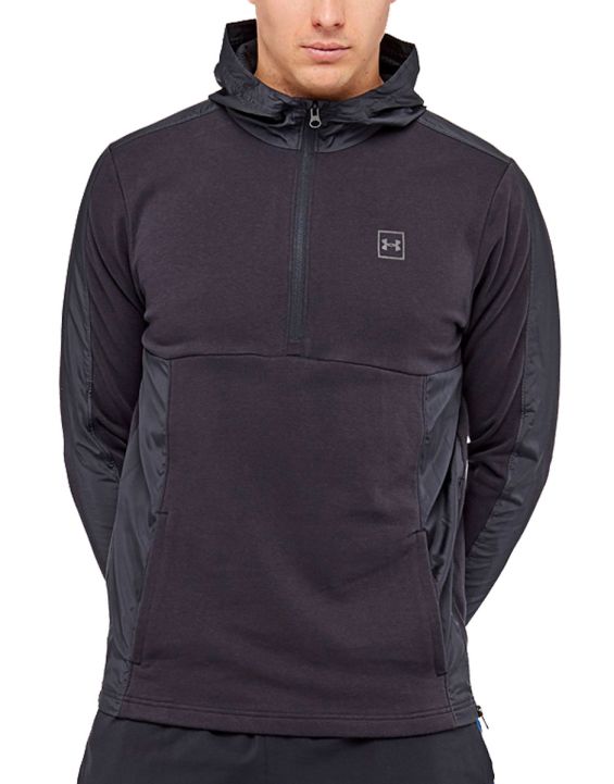 'UNDER ARMOUR Threadborne Terry Hoodie Black