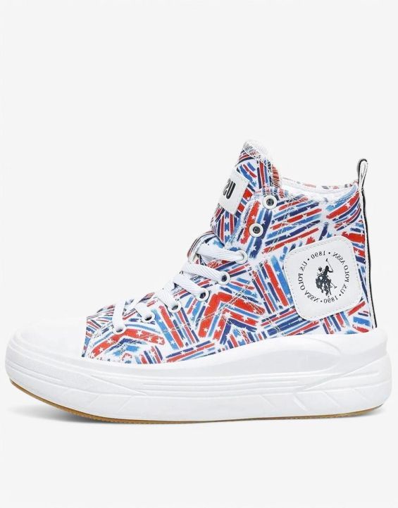'US POLO Assn Clementine Shoes White/Multi