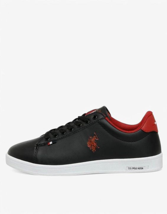 'US POLO Assn Franco Shoes Black/Red 'US POLO Assn Franco Shoes Black/Red