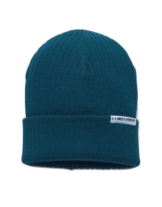 'UNDER ARMOUR Boyfriend Cuff Beanie Hat Navy