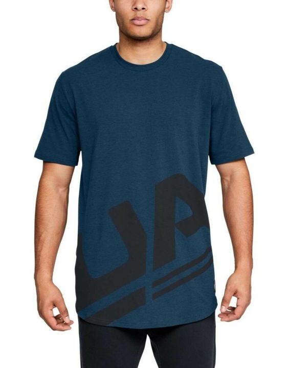 'UNDER ARMOUR Sportstyle Branded Тее Navy