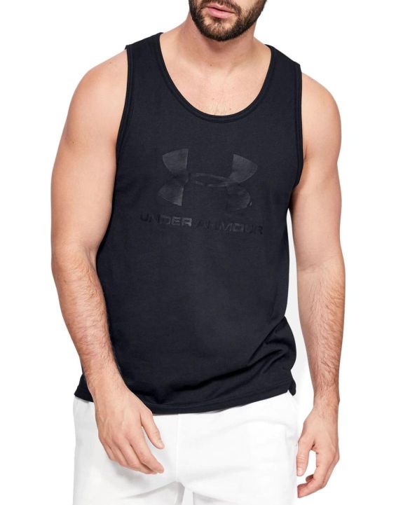 'UNDER ARMOUR Sportstyle Logo Tank Black