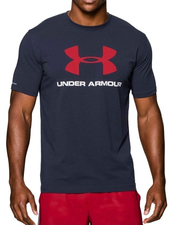 'UNDER ARMOUR Sportstyle Logo Tee Dark Navy