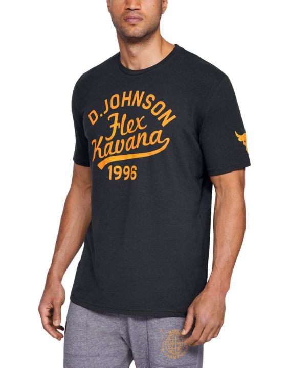 'UNDER ARMOUR x Project Rock Flex Kavana Tee Black