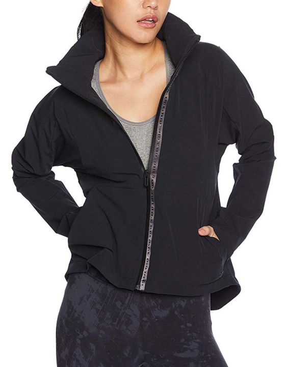 'UNDER ARMOUR Unstoppable Woven Full Zip Jacket Black