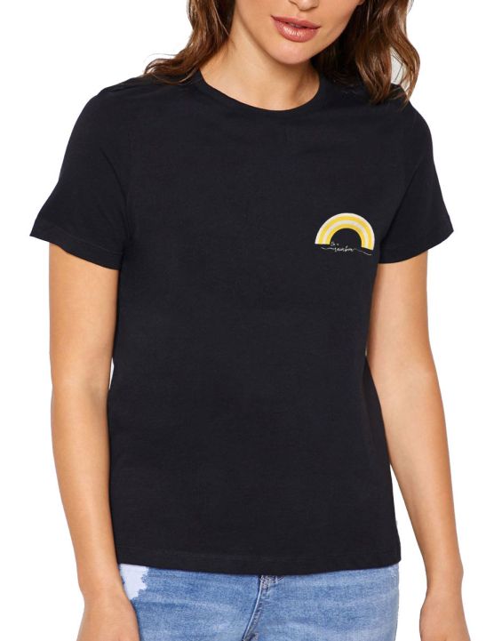 'VERO MODA Fun Printed Tee Black