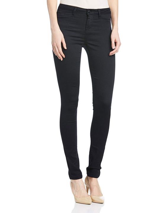 'VERO MODA Long Length Skinny Jeans Black