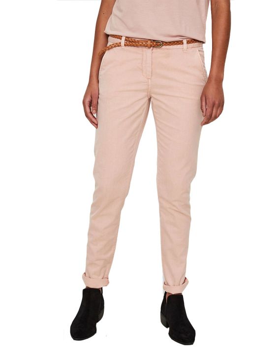 'VERO MODA Basic Chino Pants Rose
