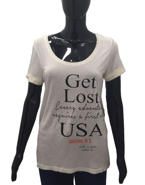 'VILA Get Lost Tee White