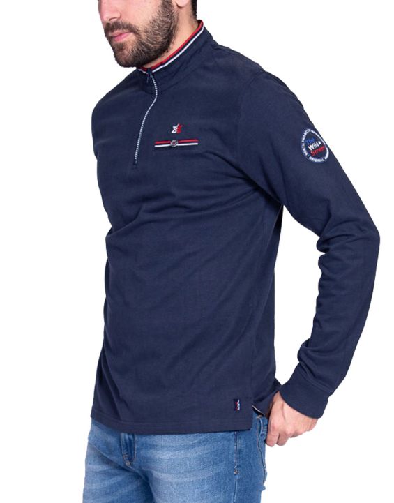 'WILD STREAM Primera Blouse Navy