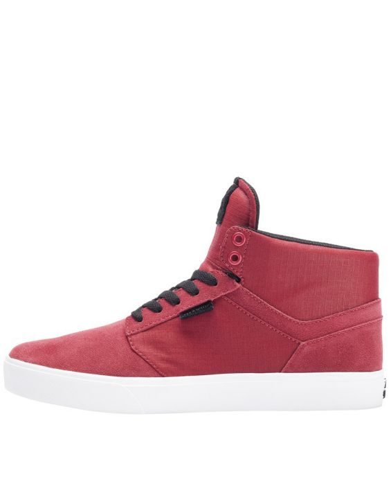 'SUPRA Yorek Hi Burgundy
