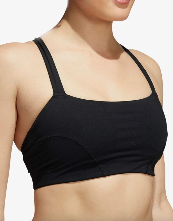 'ADIDAS Light-Support Yoga Bra Black