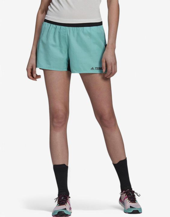 'ADIDAS Terrex Primeblue Trail Running Shorts Green