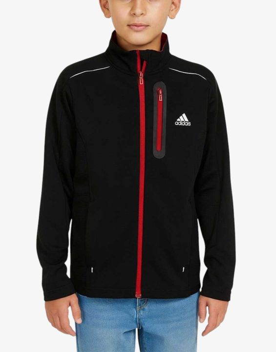 'ADIDAS Xfg Tech Inspired Cover Up Jersey Top Black 'ADIDAS Xfg Tech Inspired Cover Up Jersey Top Black