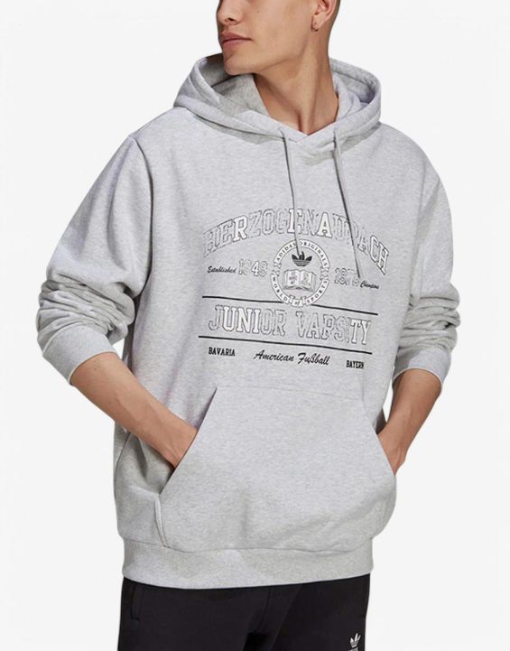 'ADIDAS 2000 Luxe College Hoodie Grey