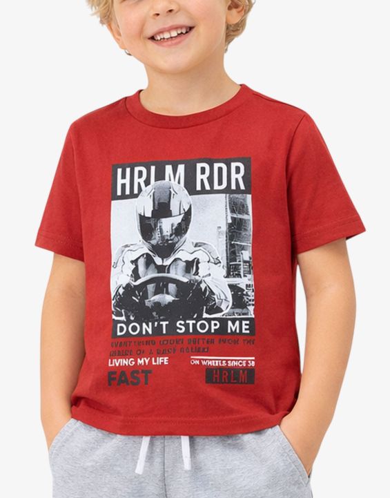 'CHICCO Boys Tee Medium Red