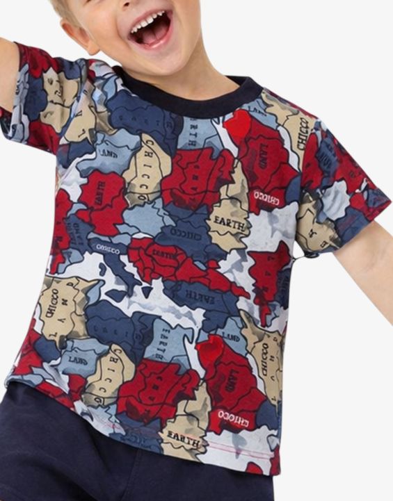 'CHICCO Boys Tee Red Printed