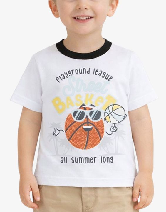 'CHICCO Boys Tee White Printed