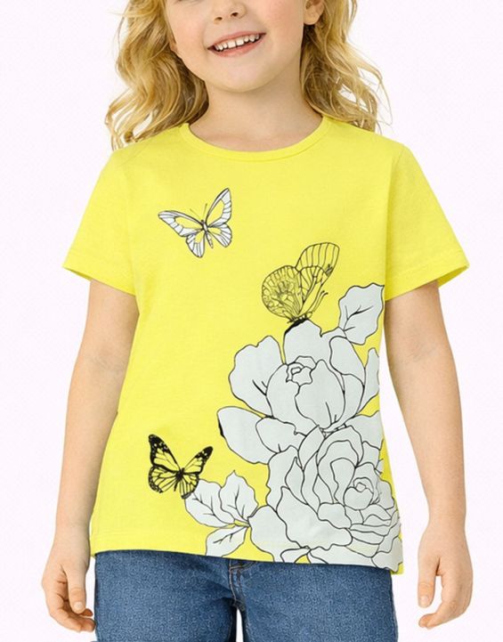 'CHICCO Girls Tee Light Yellow