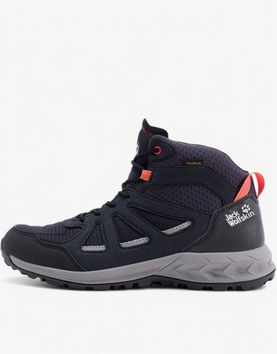 'JACK WOLFSKIN Woodland 2 Texapore Mid Shoes Dark Blue 'JACK WOLFSKIN Woodland 2 Texapore Mid Shoes Dark Blue